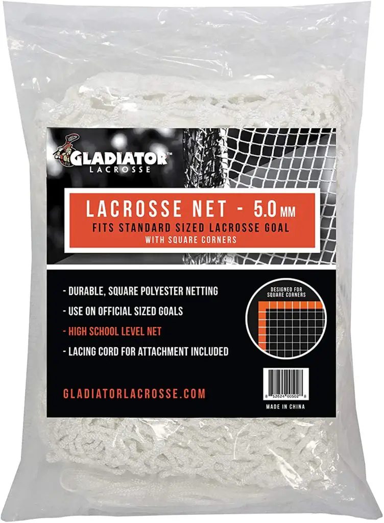 Gladiator 5MM Lacrosse Net