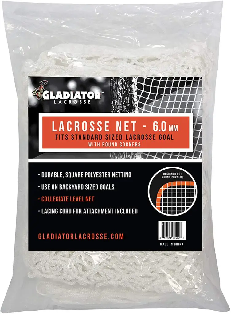 Gladiator 6MM Lacrosse Net