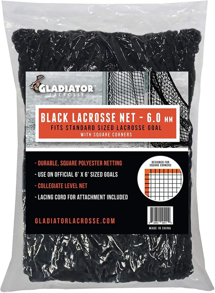 Gladiator 6MM Lacrosse Net