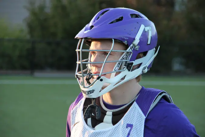 lacrosse helmet tilt