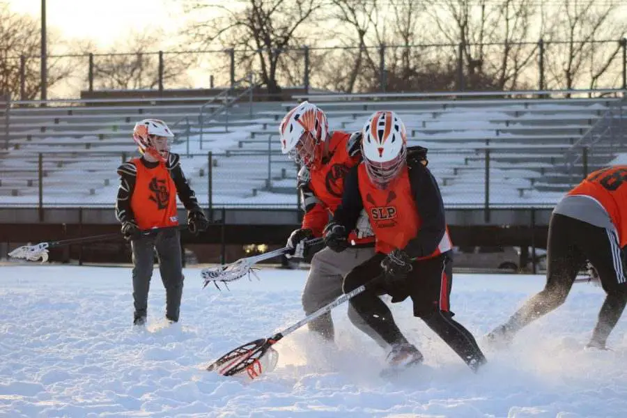 lacrosse practice in cold weather