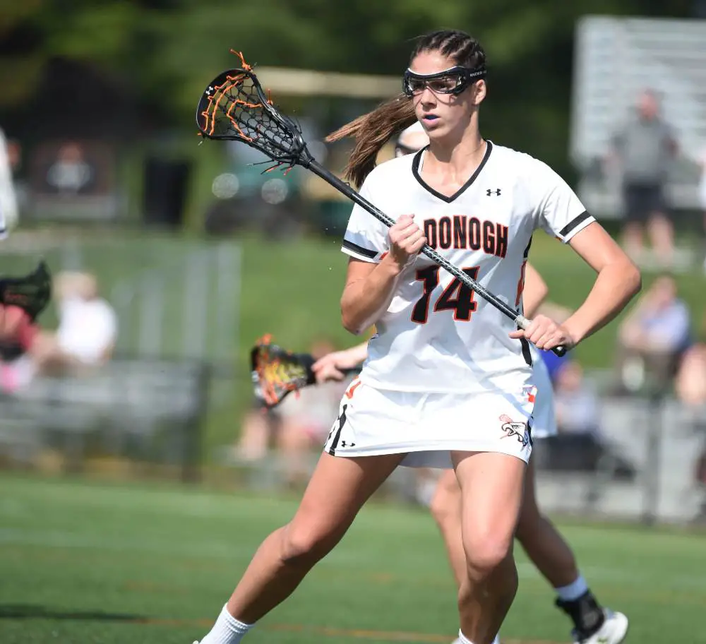 women's lacrosse players wear skirts